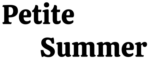 petite summer logo (black and transparent background) resized